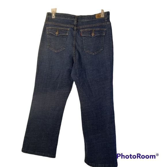 Levi's Perfectly Slimming Boot Cut 512 Jeans sz 16 - Picture 2 of 8